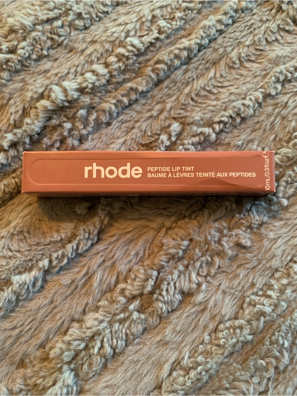 Rhode Peptide Lip Tint Nourishing Glaze in Toast New In Box